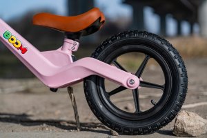 Rowerek Biegowy BOOM dla dzieci 2-5 lat Ultra Lekki Ergonomiczny RÓŻOWY 8