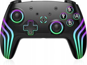 Pad bezprzewodowy RGB do Nintendo Switch / PC / Android  czarny 1