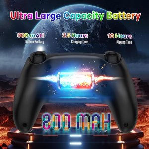 Pad bezprzewodowy RGB do Nintendo Switch / PC / Android  czarny 4