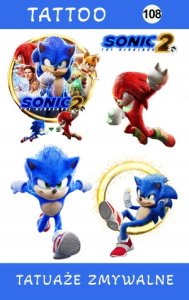 Tatuaże Kuromi i My Melody - Zestaw Tatuaży Dla Dzieci nr. 108 2