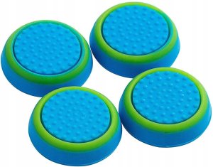 Gripy Nakładki do pada PS3 PS4 PS5 Xbox Gumki Analog Niebieski, Zielony 4x 11