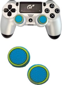 Gripy Nakładki do pada PS3 PS4 PS5 Xbox Gumki Analog Niebieski, Zielony 4x 5