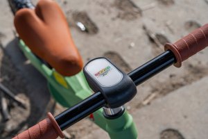 Rowerek Biegowy BOOM dla dzieci 2-5 lat Lekki Pompowane opony ZIELONY 6