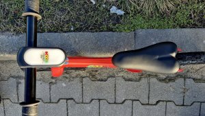 Rowerek Biegowy BOOM dla dziecka 2-5 lat lekki Czerwony 4