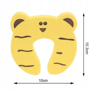 Zabezpieczenie na drzwi / odbojnik / piankowy / blokada / stoper / 7 sztuk 5