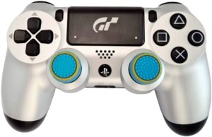 Gripy Nakładki do pada PS3 PS4 PS5 Xbox Gumki Analog Niebieski, Zielony 2x 2