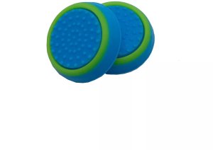 Gripy Nakładki do pada PS3 PS4 PS5 Xbox Gumki Analog Niebieski, Zielony 2x 3