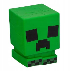 Minecraft Silikonowa Lampka CREEPER z Akumulatorem 15cm Nowość Prosto z Kin 4