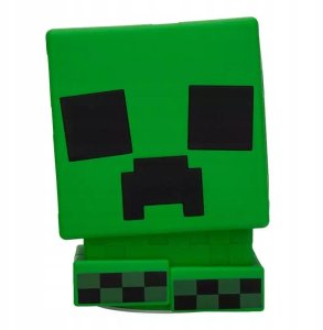 Minecraft Silikonowa Lampka CREEPER z Akumulatorem 15cm Nowość Prosto z Kin 5