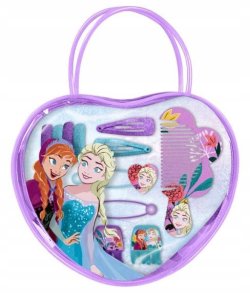 Kosmetyczka z akcesoriami do włosów dla dzieci / Frozen / Kraina Lodu Elsa 1