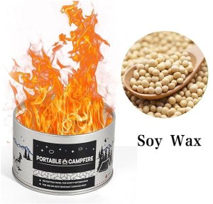 Palenisko przenośne / Kemping / 6 sztuk / Ogród / Naturalna soja 2