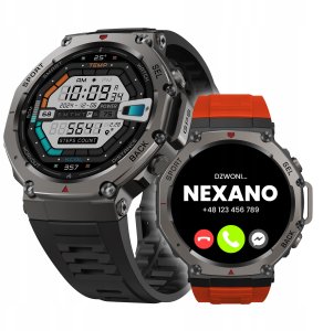 SMARTWATCH MĘSKI GPS MENU POLSKIE WODOODPORNY SPORT ROZMOWY SMART WATCH PL 1