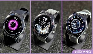 SMARTWATCH DAMSKI ZEGAREK SMART WATCH ROZMOWY MENU POLSKIE ZDROWIE 3 PASKI 2