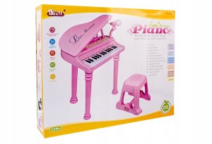 Pianino Dla Dzieci + Mikrofon Nauka Gry Organy Led 11