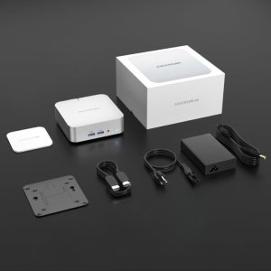 GEEKOM A8 Mini PC AMD Ryzen 9 8945HS W11 Pro 32 GB DDR5 2TB SSD 4