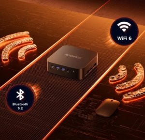 ACEMAGIC K1 Mini PC, AMD Ryzen 5 7430U 16 GB DDR4 512 GB SSD 3