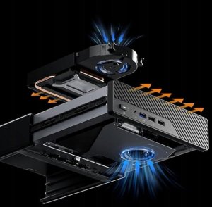 MINIS FORUM MS-01 Mini stacja robocza Intel Core i5-12600H mini PC 3