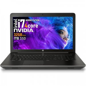 Zbook 17 G4 i7-7820HQ 32GB 1TB SSD Quadro P3000 17" FHD IPS Windows 11 Pro 1