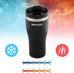 Kubek termiczny Meteor 480 ml czarny 17245 7