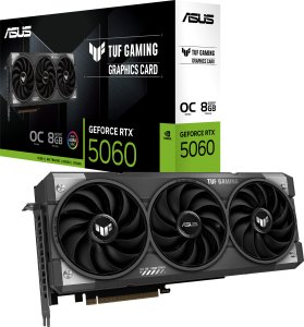 Karta graficzna Asus TUF Gaming GeForce RTX 5060 OC 8GB GDDR7 DLSS4 (TUF-RTX5060-O8G-GAMING) 1