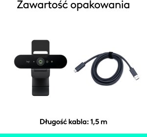 Kamera internetowa Logitech Brio 4K (960-001718) 9