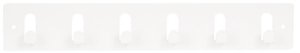 HANGER 6 HOOKS D6 2-C1031.01 WHIT POL CR 1