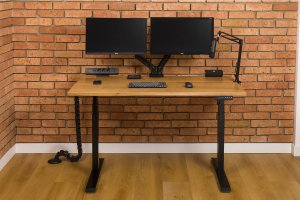 Biurko Conwork Elegant OAK Dąb 130 cm x 60 cm 2