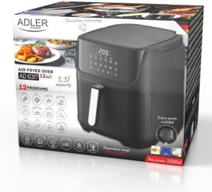 Frytkownica beztłuszczowa - 12 programów 5,5 L - Air Fryer 11