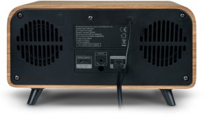 Głośnik Thomson Głośnik drewniany bezprzewodowy COSY Bluetooth Radio FM Alarm LCD 30W 4