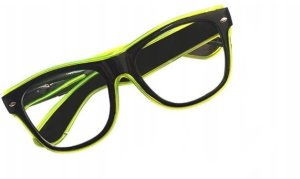 *****Okulary LED świecące z pilotem 2001042 10425 1