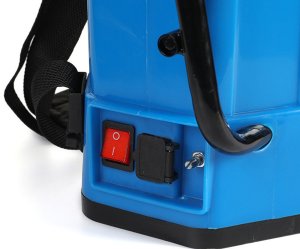 OPRYSKIWACZ AKUMULATOROWY 2W1 CIŚNIENIOWY PLECAKOWY OGRODOWY LANCA 16L 10