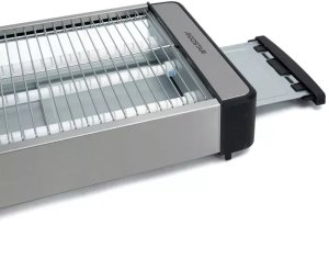Płaski toster 1000W opiekacz do przekąsek 6-stopniowa regulacja mocy 2