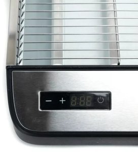 Płaski toster 1000W opiekacz do przekąsek 6-stopniowa regulacja mocy 4