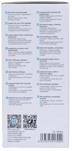 Lampa stołowa LED z możliwością ściemniania 4W 4000K zasilana 5V/USB 8