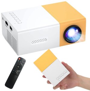 Projektor yg300 wersja 2025 full hd przenośny tv rzutnik usb hdmi pilot 1
