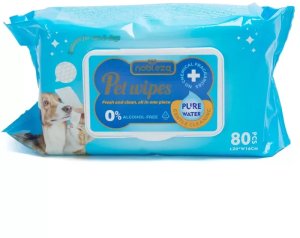 Nobleza Chusteczki higieniczne z serii Pure Water 80 szt. do sierści zwierząt 5