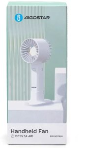 Mini wentylator ręczny 2,7 cala 7 łopatek 3 prędkości 500mAh 5V/USB 7