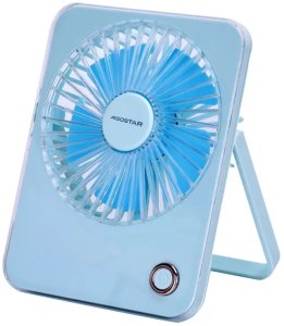 Wentylator biurkowy 12.5cm bezprzewodowy silny wiatr, przenośny cichy 2