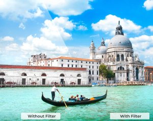 Zestaw Filtrów 3w1 Pl + Nd2-32 + Black Diffusion 1/4 Do Dji Osmo Action 3 4 5 Pro / Sku.2360 6