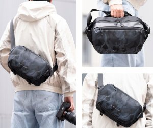 Torba Fotograficzna Walizka Saszetka Etui Na Aparat Kamerę Telefon K&f 10l / Urban Camo / Kf13.157v4 10