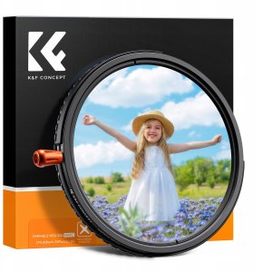 Filtr Hybrydowy 3w1 K&f 49 Mm 49mm Fader Nd2-32 + Cpl + Black Diffusion 1/4 / Kf01.2062 8