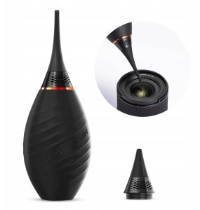 Gruszka Dmuchawka 2w1 Do Czyszczenia Matrycy Optyki Aparatu Obiektywu K&f / Kf08.041 / Czarny 8