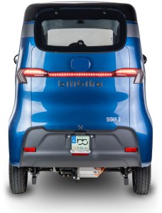 Skuter elektryczny zabudowany MICRO CAR BILI BIKE SIGMA 3 LIT LiFePO4 niebC 4