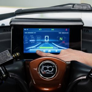 Skuter elektryczny zabudowany MICRO CAR BILI BIKE SIGMA 3 LIT LiFePO4 brązC 11