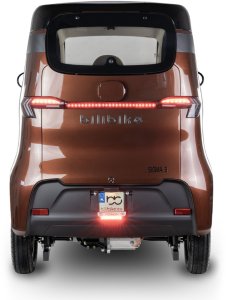Skuter elektryczny zabudowany MICRO CAR BILI BIKE SIGMA 3 LIT LiFePO4 brązC 4