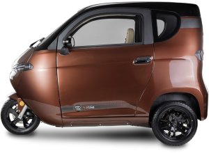 Skuter elektryczny zabudowany MICRO CAR BILI BIKE SIGMA 3 LIT LiFePO4 brązC 6