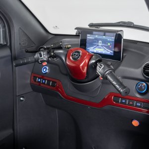 Skuter elektryczny zabudowany MICRO CAR BILI BIKE SIGMA 3 LIT LiFePO4 czerC 12