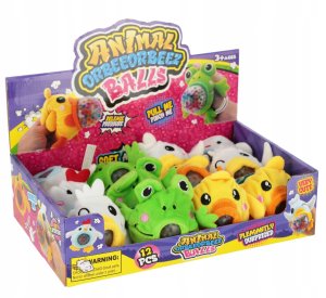 ZAB WYCISKANA ZWIERZ PLUSZ 10CM MIX MCDISP12/144 6