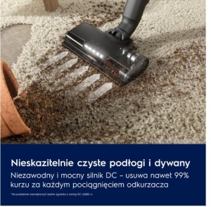 Odkurzacz pionowy Hygienic 600 EP61HB21UV Electrolux 9