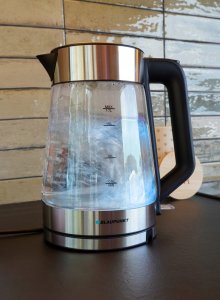 CZAJNIK SZKLANY EKG 401 INOX 1.7L 2